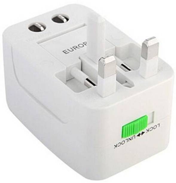 MobileFusion All in One International Travel Power Charger Universal Adapter AU/UK/US/EU Worldwide Adaptor