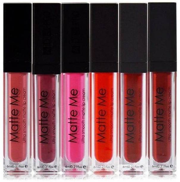 Matte Me Liquid Lipstick - Pack Of 6