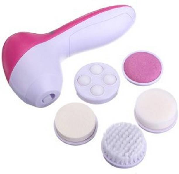 BOMBINATE 5 in 1 Facial Exfoliator Smoothing Body Face Beauty Care Facial Massager. 5 in 1 Facial Exfoliator Massager