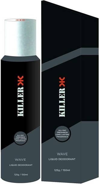KILLER Wave Deodorant Body Spray - For Men & Women (150 ml) Deodorant Spray  -  For Men & Women