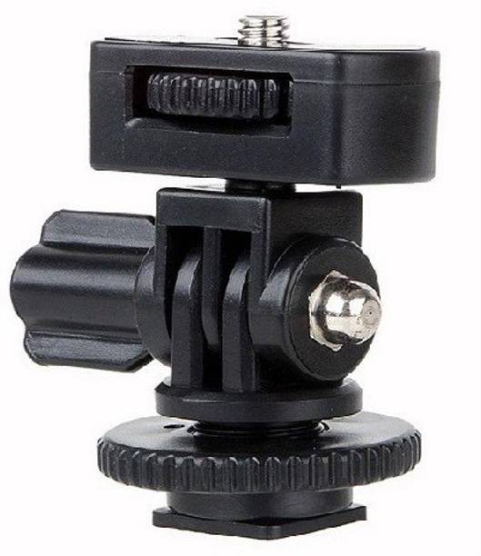 American Sia Adjustable Hot Shoe Adapter Bracket For LED Light and Flash Flash Shoe Adapter