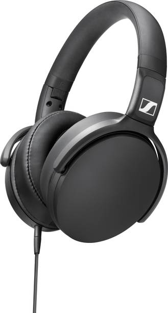 Sennheiser HD 400S Closed Back, Around Ear Headphone with One-Button Smart Remote and Mic Wired