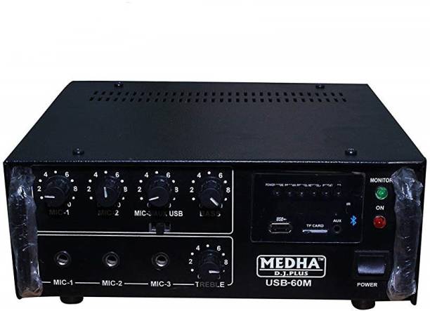 MEDHA D.J. PLUS MD-60BT 60 W AV Power Amplifier