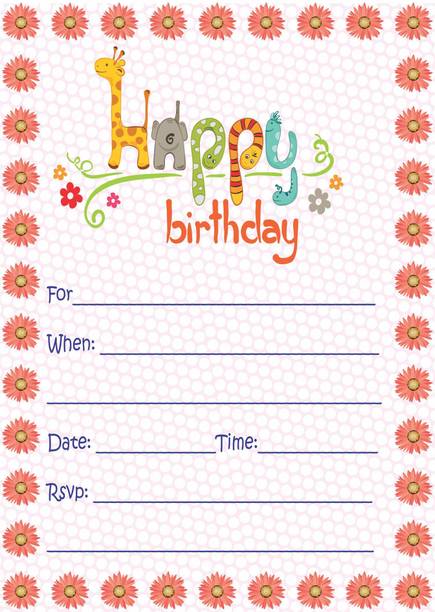 Askprints Invitation Card
