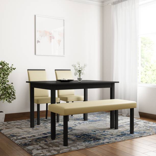 Flipkart Perfect Homes Arranmore Solid Wood 4 Seater Dining Set