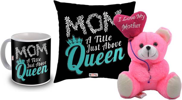ME&YOU Cushion, Mug, Soft Toy Gift Set