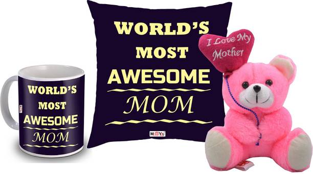 ME&YOU Cushion, Mug, Soft Toy Gift Set
