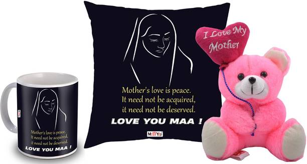 ME&YOU Cushion, Mug, Soft Toy Gift Set