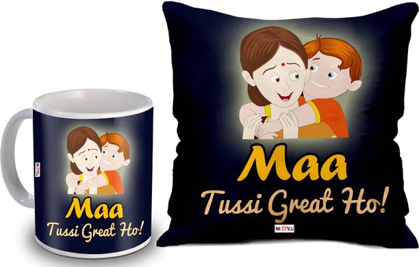 ME&YOU Cushion, Mug Gift Set