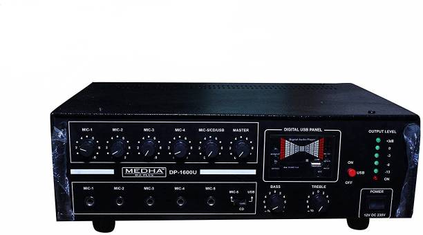 MEDHA D.J. PLUS MD-1600REC 160 W AV Power Amplifier
