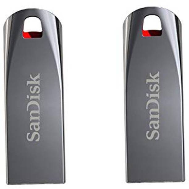 SanDisk cruzer blade 16 GB Pen Drive Compatible with Desktop Computer, Audio Player, Laptop USB 3.0, USB 2.0 Metal Case
