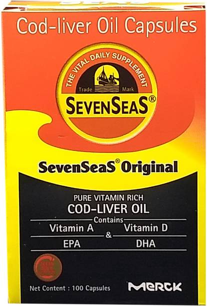 SEVEN SEAS Cod Liver Oil Capsules (100 Cap)  (100 No)