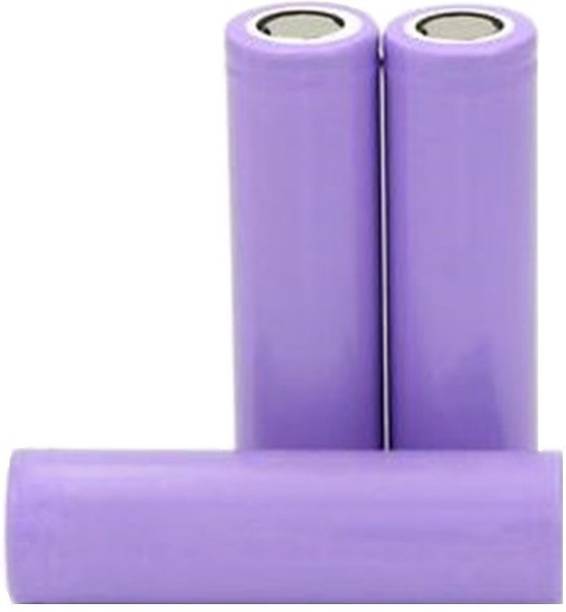 Breewell 2200 mAh 18650 Lithium-Ion Rechargeable  for Multi-Purpose use –3 PCS |Purple|  Battery