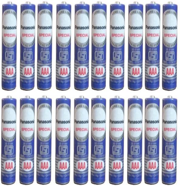 Panasonic AAA SPECIAL DRY BATTERY 1.5V R03USDG JAPAN TECHNOLOGY(PACK OF 20)  Battery