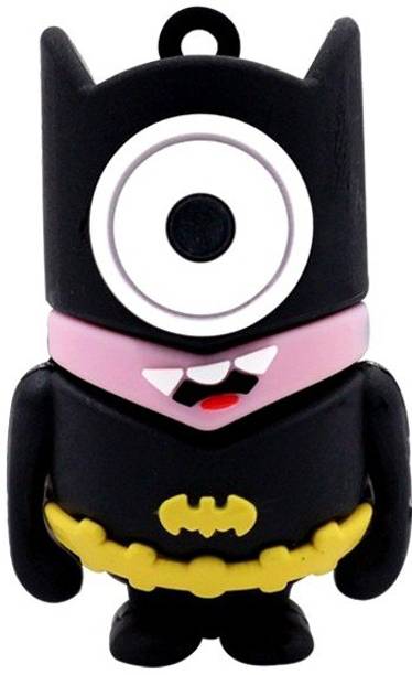 PANKREETI PKT536 Cute Minion Batman 32 GB Pen Drive Compatible with Gaming Console, Desktop Computer, Television, Audio Player, Laptop USB 2.0 Rubber Case