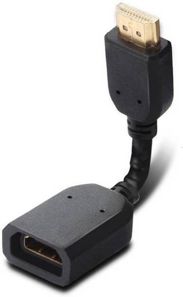 RIVER FOX HDMI Cable 0.1 m High Speed HDMI Male to Female joiner extender adapter/Cable Cord 10 cm