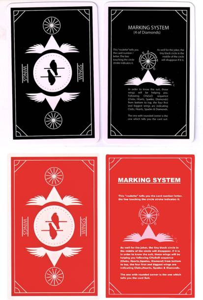 Out Of Box Combo Of 2 Magic Spy Cheating Playing Cards Best For Flash Teen Patti WB-WR