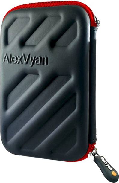 AlexVyan Pouch for Seagate Backup Plus Slim 1TB 2TB External Hard Disk Drive Casing Case Cover Enclosure Bag Sleeve