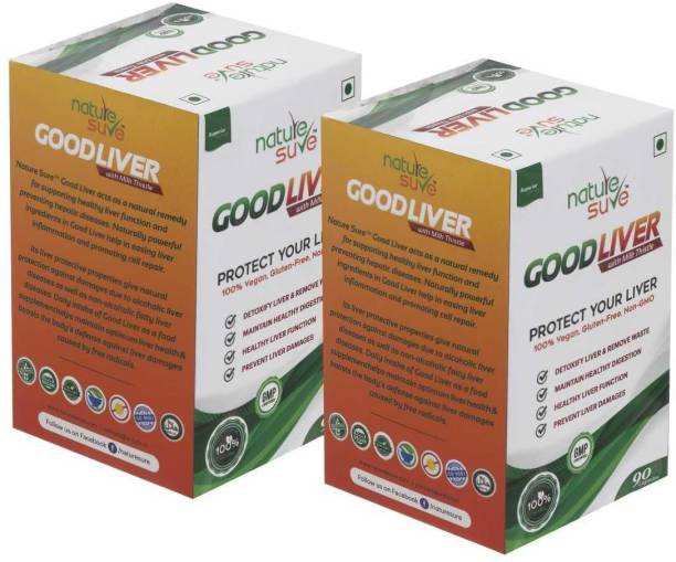 Nature Sure Good Liver Capsules 2 Packs (90 Each) – natural protection against fatty liver