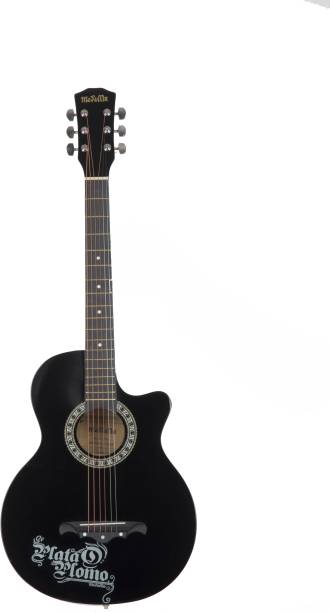 Medellin MED-BLK-C1 Acoustic Guitar Linden Wood Rosewood Right Hand Orientation