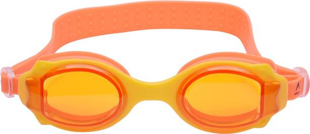ArrowMax Sports Swimming Googles "JOINTLESS" Model AS-11 Orange , By Krasa Swimming Goggles