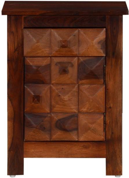 pipercrafts Sheesham Wood Solid Wood Bedside Table