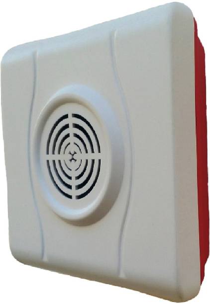 VOLtORb - VENTO Parrot Door Bell - Single Parrot Tune – Square Shape - Matt Finish - White Color - 1 Piece Wired Door Chime