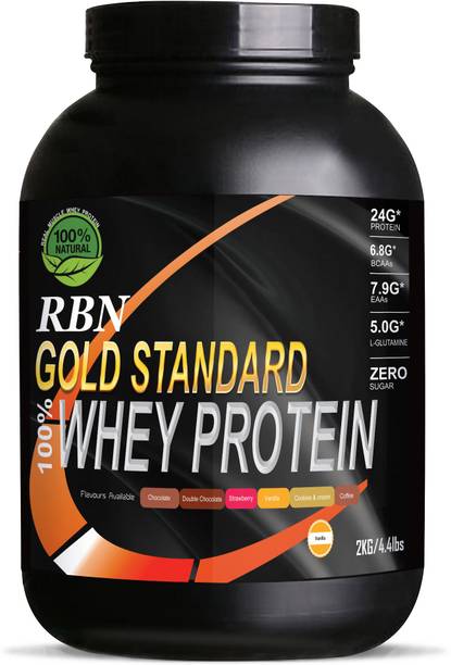 RAMINI BIONUTRITION RBN 100% GOLD STANDARD WHEY PROTEIN - 2 KG Whey Protein