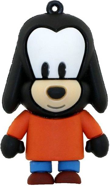 PANKREETI PKT684 Cute Dog Cartoon Designer 32 GB Pen Drive Compatible with Netbook, Gaming Console, Desktop Computer, Television, Audio Player, Laptop USB 2.0 Rubber Case