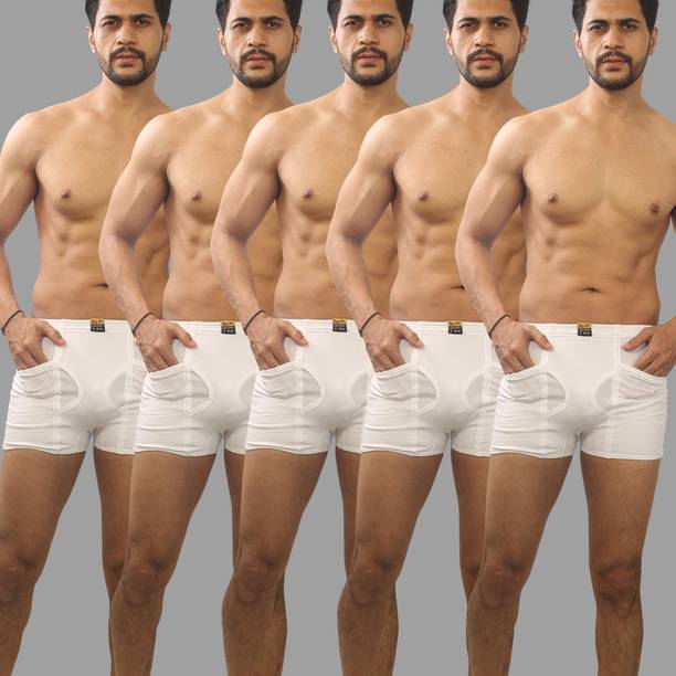 Pack of 5 Solid Men Trunk