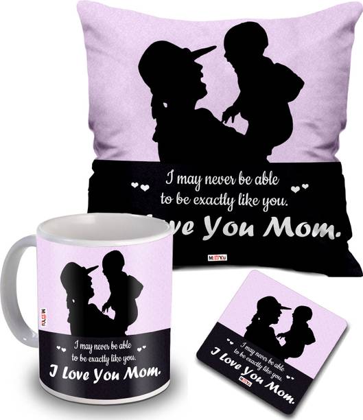 ME&YOU Cushion, Mug, Coaster Gift Set