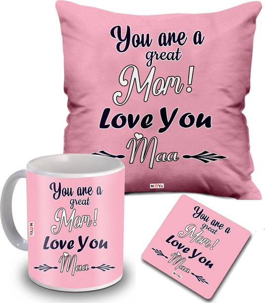 ME&YOU Cushion, Mug, Coaster Gift Set