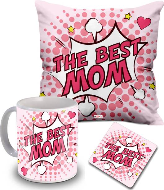 ME&YOU Cushion, Mug, Coaster Gift Set