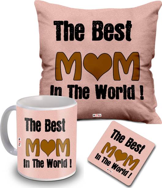 ME&YOU Cushion, Mug, Coaster Gift Set