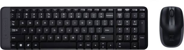 Logitech MK215 Mouse & Keyboard Combo, Compact Design W...