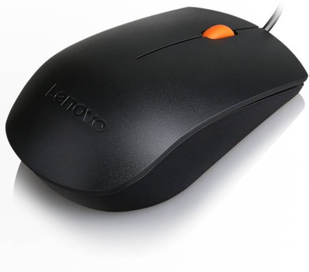 Lenovo KB MICE_BO 300 USB Mouse Wired Optical Mouse