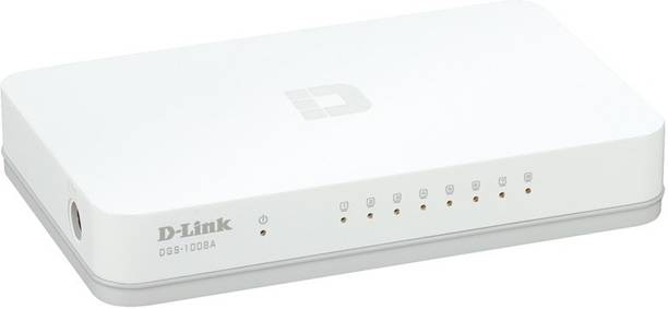 D-Link 5-Port 10/100Mbps Desktop Switch 5 Ports 100 Mbp...