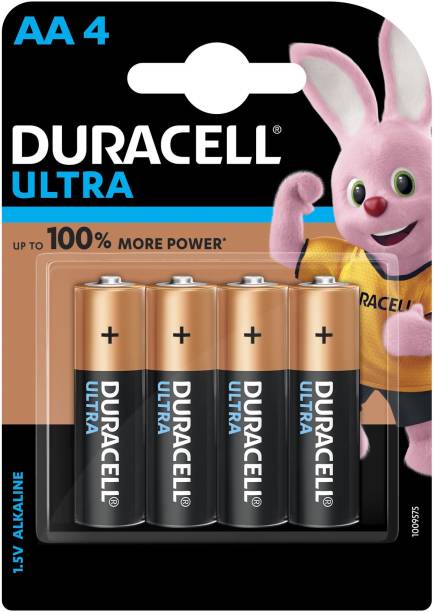 DURACELL Ultra Alkaline AA , 4 Pcs  Battery