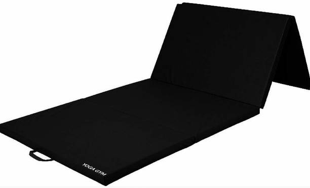 KRUM Gym/ Gymnastics/ Traveling/Tumbling High Destiny Foam Foldable Black Dummy3 Yoga Mat