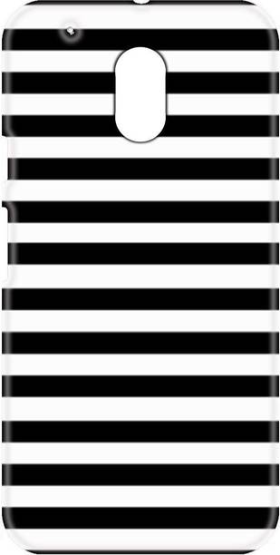 Smutty Back Cover for Motorola Moto G4 Play, XT1609, XT1604, XT1602, XT1607, XT1603 - Black Stripes Print