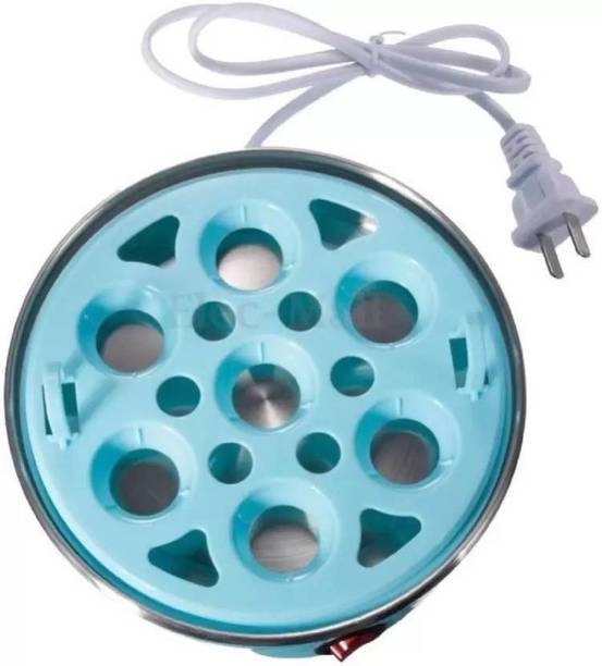 AKSHAR 7 Egg Cooker, Boiler, Poacher Electric and Steamer with Tray, Multicolour Egg Cooker E1101_Blue Egg Cooker