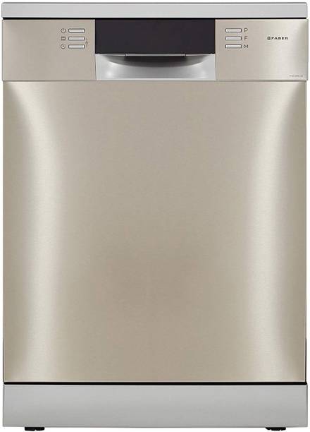 FABER FFSD 8PR 14S Free Standing 14 Place Settings Intensive Kadhai Cleaning| No Pre-rinse Required Dishwasher