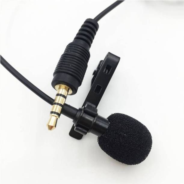Pitambara Mini Clip-on 3.5mm Collar Mic Recording Microphone