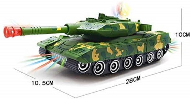 SALEOFF Deformation Combat Transform Robot Tank 3D Light & Realistic Music-374