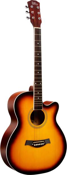 blueberry B-40Y-Sunburst, 40" Acoustic Guitar Spruce Rosewood Right Hand Orientation