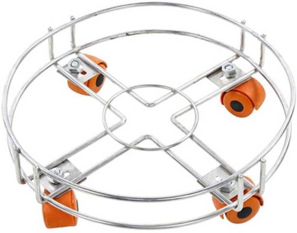 Shoppernation Durable Wire Gas Trolley Gas Stand Gas Cylinder Trolley