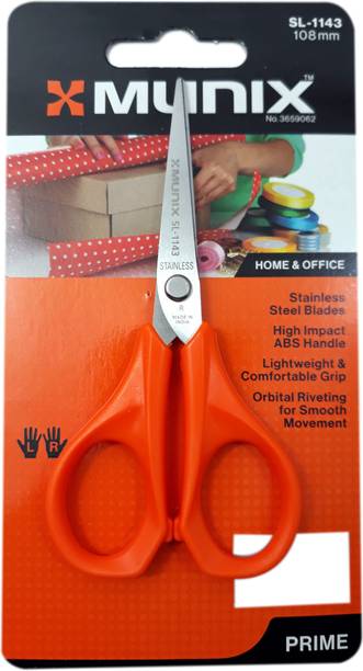 munix Majestic Basket Multipurpose Stainless Steel Home /Office/ School Scissors SL-1143 Scissors