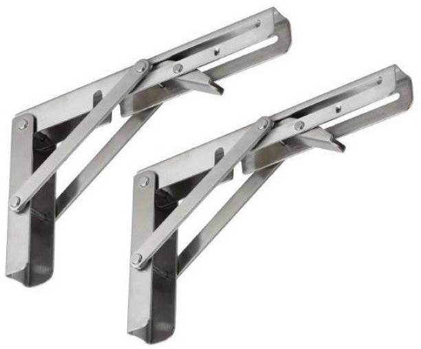 spider Stainless Steel Folding Brackets (2 Fold Bracket) Size 8 Inch (SSFB18) Handrail Bracket