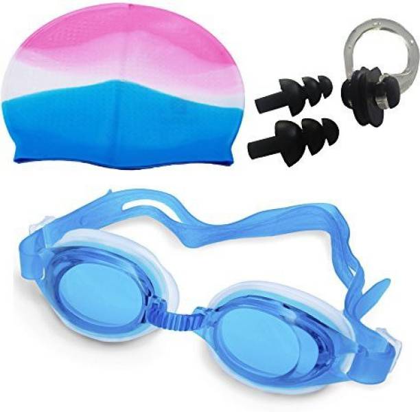 Royals Swim_combo_Cap_google_earplug Swimming Kit