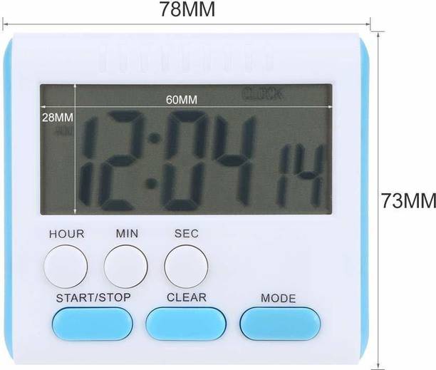 sasy LAB TIMER LABORATORY TIMER KITCHEN TIMER STOPWATCH DIGITAL CLOCK ALARM Digital Kitchen Timer